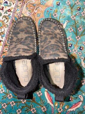 Cozy Leopard-Print Faux-Fur Ankle Booties in Brown - Andre